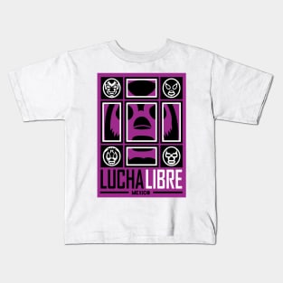 LUCHALIBRE MEXICO9 Kids T-Shirt